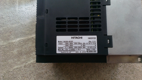 ขาย Inverter HITACHI (มือหนึ่ง)
