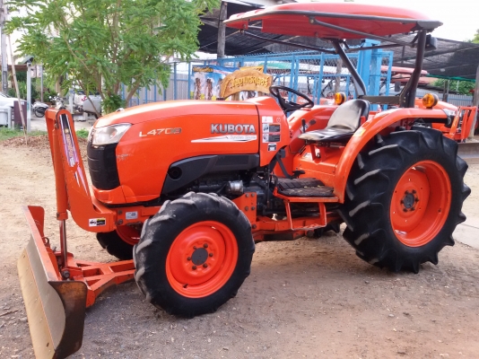 ปัญญาแทรคเตอร์..จัดมาให้ครับ ด่วน!!!คูโบต้า L4708 พร้อมใบมีดFD185 พร้อมโรตาลี่ตราช้างRX182 สภาพเดิมๆ เล่มทะเบียนพร้อม