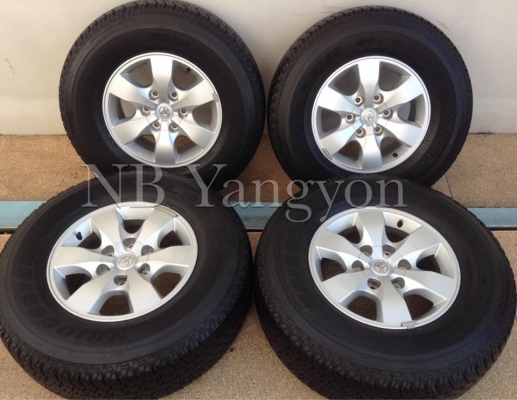 ล้อ Vigo Champ ขอบ16 พร้อมยางปี14 ล้อ Vigo Champ ขอบ16 พร้อมยางปี14