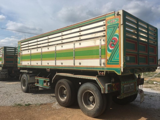 ขายสิบล้อ HINO FM1A 344 แม่ปี58 ลูกปี57 พ่วงแม่ลูกดั้มเนียมกะบะอู่เสรีชัย ยาง 80\% รถสวยพร้อมใช้งาน