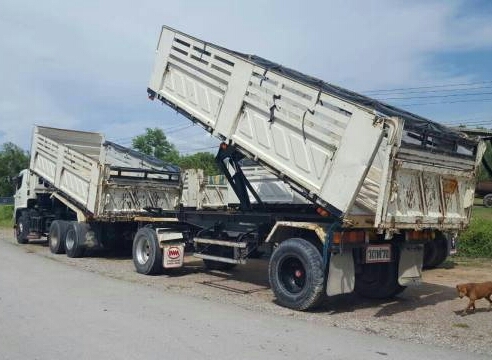 มี 4พ่วง สิบล้อ ฮีโน่ 320ปี49แม่ลูก 2เพา ดั้มสามมิตแท้ สภาพดีสวยเดิมๆไม่มีล้ม เล่มทะเบียนพร้อมโอน