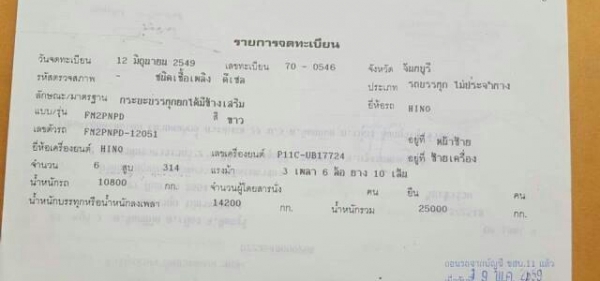 มี 4พ่วง สิบล้อ ฮีโน่ 320ปี49แม่ลูก 2เพา ดั้มสามมิตแท้ สภาพดีสวยเดิมๆไม่มีล้ม เล่มทะเบียนพร้อมโอน