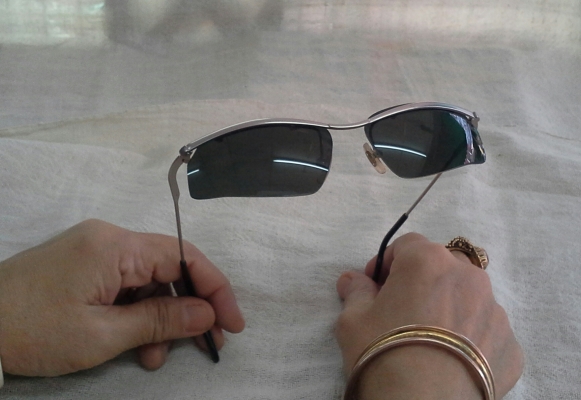 แว่นตาหน่วยรบทหารบกอเมริกัน / แบรนด์ดังอิตาลี   POLICE  made in Italy