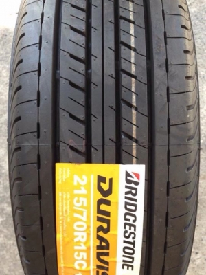 ยางใหม่ Bridgestone Duravis 215-70-15