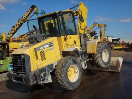 มาถึงแล้ว รถตัก WA100-5 สภาพสวยมาก นำเข้ามือ 2 จากญี่ปุ่นเองโดดยตรง