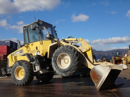 มาถึงแล้ว รถตัก WA100-5 สภาพสวยมาก นำเข้ามือ 2 จากญี่ปุ่นเองโดดยตรง