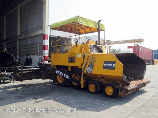 ขายรถปูยาง VOGELE SUPER1704