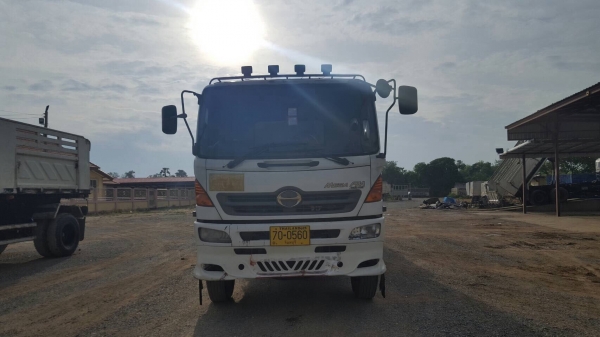 ขาย HINO MEGA 320 แรงม้า แม่ลูกดั้มสามมิตร ปี 48