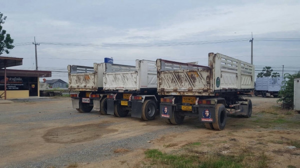 ขาย HINO MEGA 320 แรงม้า แม่ลูกดั้มสามมิตร ปี 48