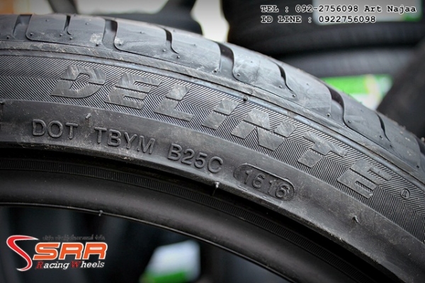 ยางใหม่ ขอบ19 DELINTE THUNDER D7 THAILAND