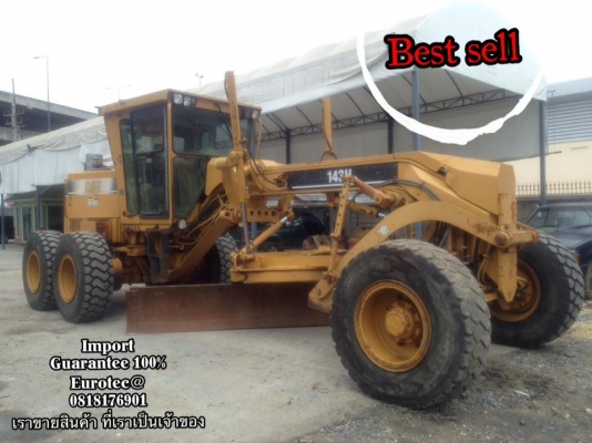 ขาย รถเกรด143H จำหน่าย รถ เครื่องจักร นำเข้า100\% อปกรณ์ทุกชิด ราคาถูก eurotec. 0818176901