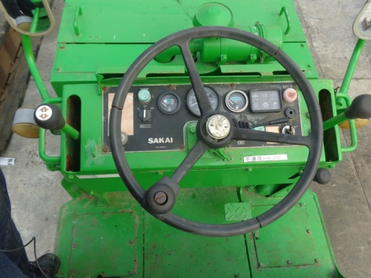 ขายรถบด ซาไก หน้าเหล็ก หลังยาง เครื่องยนต์ ISUZU 3KR  รุ่น TW 25 ราคา 286,000 บาท