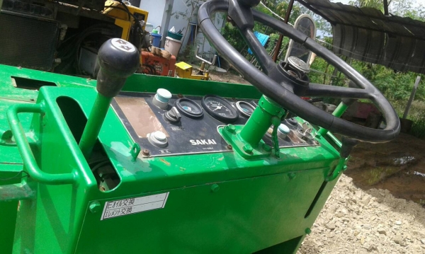 ขายรถบด ซาไก หน้าเหล็ก หลังยาง เครื่องยนต์ ISUZU 3KR  รุ่น TW 25 ราคา 286,000 บาท