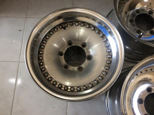 ล้อลายตัน Epsilon Japan 15x9.5 ลบ32 6รูกระบะ ลึกๆ ประมูลญี่ปุ่น