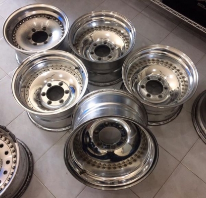 ล้อลายตัน Epsilon Japan 15x9.5 ลบ32 6รูกระบะ ลึกๆ ประมูลญี่ปุ่น