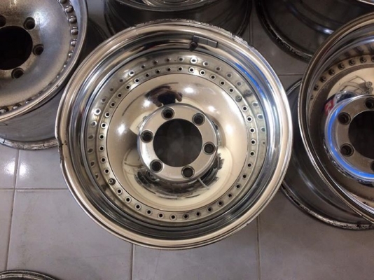 ล้อลายตัน Epsilon Japan 15x9.5 ลบ32 6รูกระบะ ลึกๆ ประมูลญี่ปุ่น