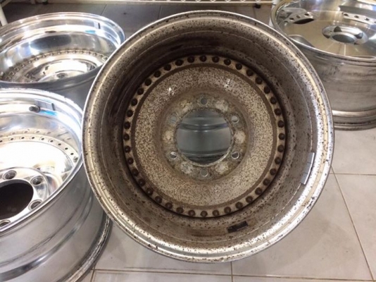 ล้อลายตัน Epsilon Japan 15x9.5 ลบ32 6รูกระบะ ลึกๆ ประมูลญี่ปุ่น