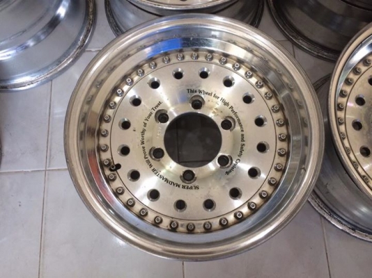ล้อหยดน้ำ Weds Madmaster 3 ชิ้นแท้ ขอบ 15x8 ออฟ0 6รูกระบะ ประมูลญี่ปุ่น ล้อหยดน้ำ Weds Madmaster 3 ชิ้นแท้ ขอบ 15x8 ออฟ0 6รูกระบะ ประมูลญี่ปุ่น