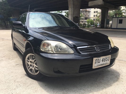 honda civic coupe ปี2000 สีดำ ไม่เคยติดแก๊ส เครื่อง d16y8