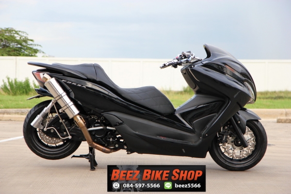 ขาย honda forza 300 ABS ปี 2013 แต่งล้นๆถูกใจขาโจ๋ ทะเบียนพร้อมโอน