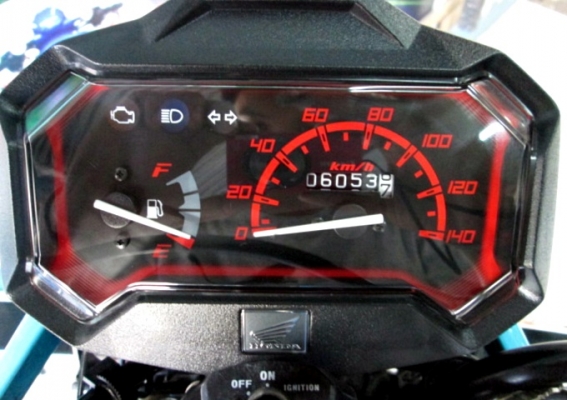 zoomer x  สีนํ้าเงินดำ ตัวใหม่ไมล์แดง เครื่องยนต์ 110 ซีซี.ระบบหัวฉีด PGM FI ประหยัดน้ำมัน แถม 3 รายการ 37900