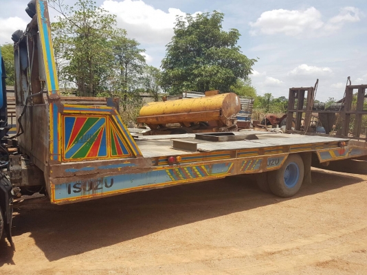 6ล้อแทรนเลอรอีซุ NRR เครื่อง6BG1 ช่างล่างFหน้าหลัง เพาเวอรแอร์เย็น ทะเบียนเต็มเอกสารพร้อมโอน