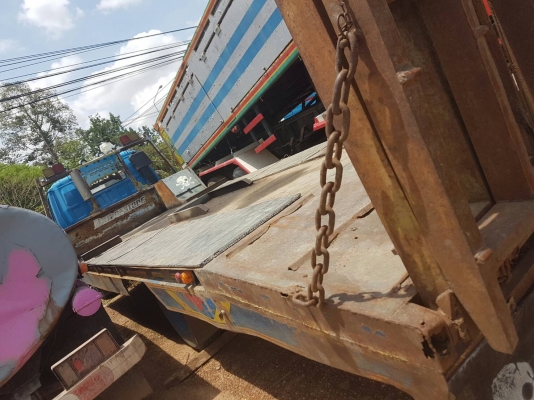 6ล้อแทรนเลอรอีซุ NRR เครื่อง6BG1 ช่างล่างFหน้าหลัง เพาเวอรแอร์เย็น ทะเบียนเต็มเอกสารพร้อมโอน