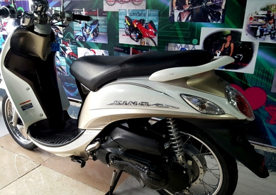 Fino i ลายพรีเมี่ยม สีนํ้าตาล หัวฉีด ช่วยประหยัดน้ำมันขั้นเทพ เครื่องยนต์เดิมๆจากศูนย์ แถม 3 รายการ