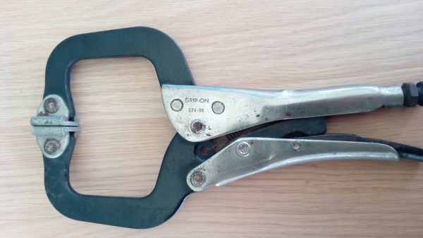 ขายคีมล็อกขนาด6"GRIP-ON Made in SPAIN.งานใหม่เก็บเก่า