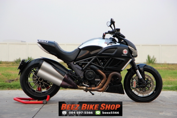 <<ดาวน์ 115,000>>ขาย Ducati Diavel cromo ปี2013 รถศูนย์  ทะเบียนแท้ สภาพป้ายแดง