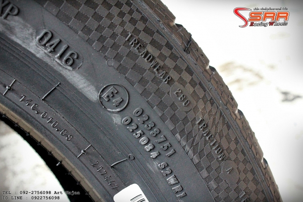 ยางใหม่ รันแฟลต CONTINENTAL ContiSportContact3 245/45R18 ปี16