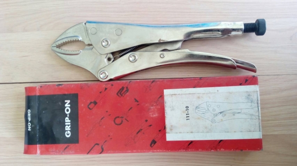 ขายคีมล็อกGRIP-ON 111-10 Made in Spain.งานใหม่เก่าเก็บ