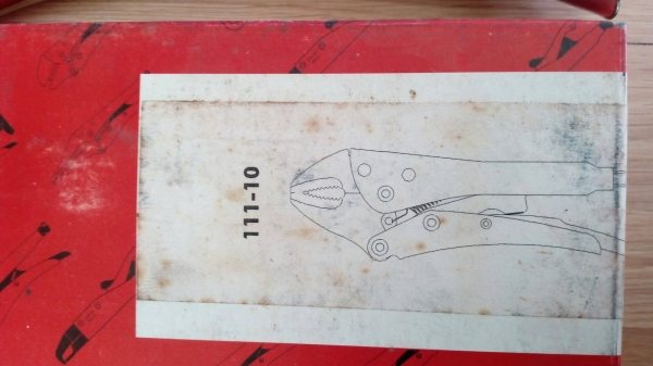 ขายคีมล็อกGRIP-ON 111-10 Made in Spain.งานใหม่เก่าเก็บ