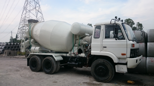 โม่ปูนผสมคอนกรีตรถ