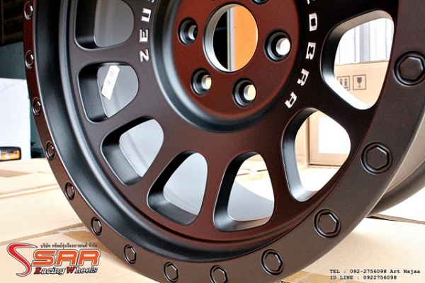 ล้อแม็กซ์ ใส่ NAVARA ZEUS-03 16X85 ET00 6H1143