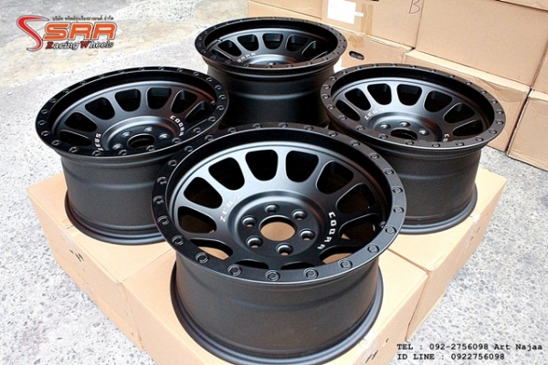 ล้อแม็กซ์ ใส่ NAVARA ZEUS-03 16X85 ET00 6H1143