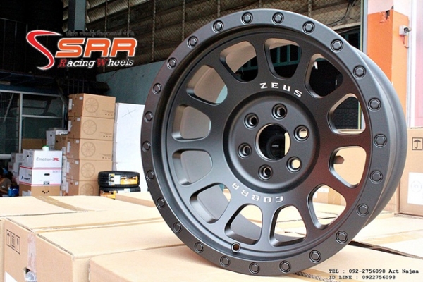 ล้อแม็กซ์ ใส่ NAVARA ZEUS-03 16X85 ET00 6H1143