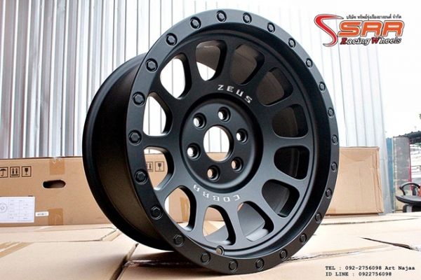 ล้อแม็กซ์ ใส่ NAVARA ZEUS-03 16X85 ET00 6H1143