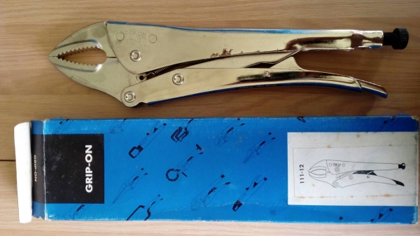 ขายคีมล็อกGRIP-ON 111-12 Made in Spain.ขนาด12"งานใหม่เก็บเก่า