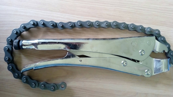 ขายคีมล็อกโซ่ Grip-on181-12 Made in Spain.งานรุ่นเก่าเก็บ