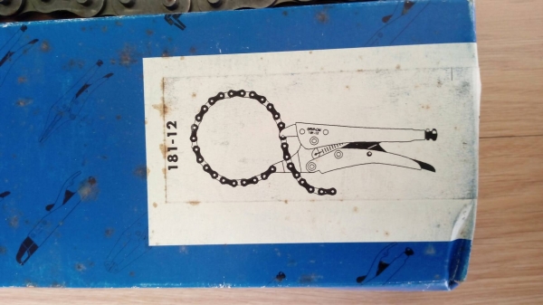 ขายคีมล็อกโซ่ Grip-on181-12 Made in Spain.งานรุ่นเก่าเก็บ