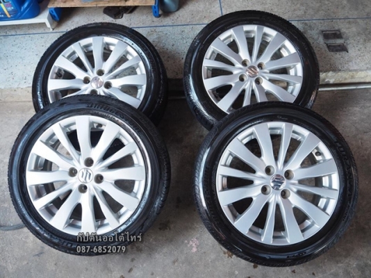 ล้อเดิม Suzuki Swift ขอบ16 4รู100 พร้อมยาง 185/55R16