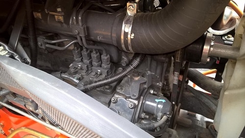 ขายรถไถ 47 แรงม้า พร้อมใบดันหน้าใหม่