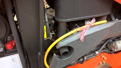 ขายรถไถ 47 แรงม้า พร้อมใบดันหน้าใหม่