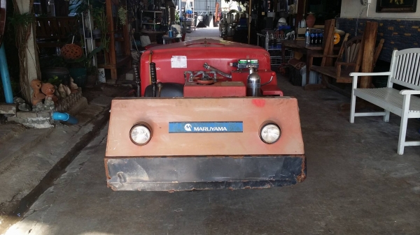 รถพ่นยาแอร์บัส‬ MARUYAMA รุ่น SSA-B503M เก่าญี่ปุ่น สภาพสวย เครื่องยนต์เบนซิน รถพร้อมใช้งาน ขนาดถังบรรจุน้ำ 500 ลิตร