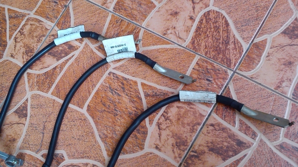 สายขั้วแบตเตอรี่ ขั้วลบ ติดรถยุโรป