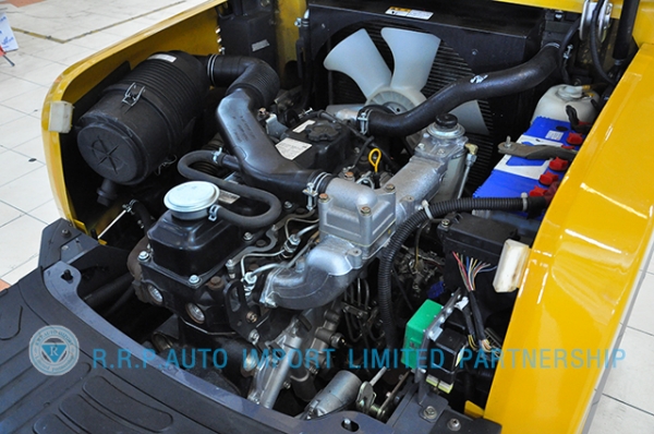 ขายรถโฟล์คลิฟท์มือสอง TCM รุ่น FHD25I3A-2Z500319  ราคา 445,000 บาท นำเข้าจากประเทศญี่ปุ่น 100\% ไม่เคยใช้งานในประเทศไทย