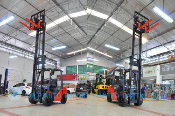 ขายรถโฟล์คลิฟท์มือสอง TOYOTA รุ่น 8FD30-10562 ราคา 585,000 บาท นำเข้าจากประเทศญี่ปุ่น 100\% ไม่เคยใช้งานในไทย