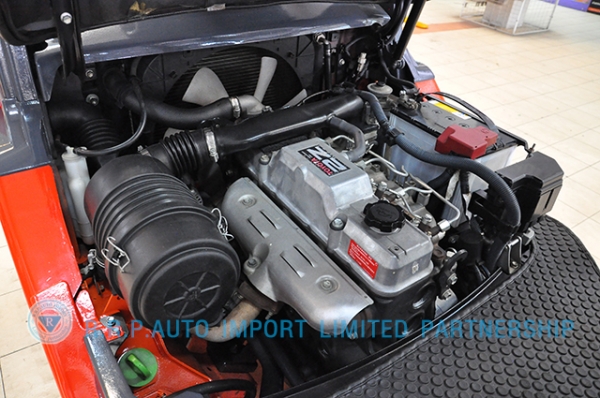 ขายรถโฟล์คลิฟท์มือสอง TOYOTA รุ่น 8FD30-10562 ราคา 585,000 บาท นำเข้าจากประเทศญี่ปุ่น 100\% ไม่เคยใช้งานในไทย