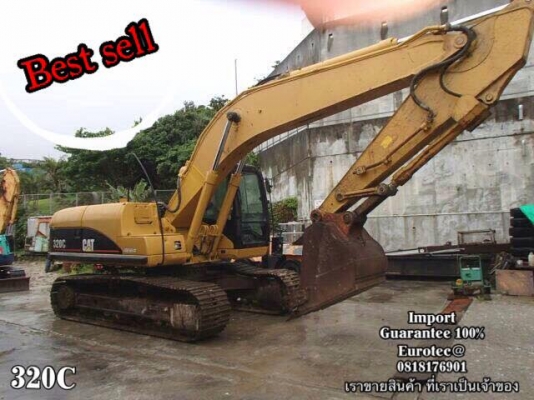 ขาย รถขุด CAT 320C จำหน่าย รถ เครื่องจักร นำเข้า100\% อปกรณ์ทุกชิด ราคาถูก eurotec. 0818176901 ขาย รถขุด CAT 320C จำหน่าย รถ เครื่องจักร นำเข้า100\% อปกรณ์ทุกชิด ราคาถูก eurotec. 0818176901